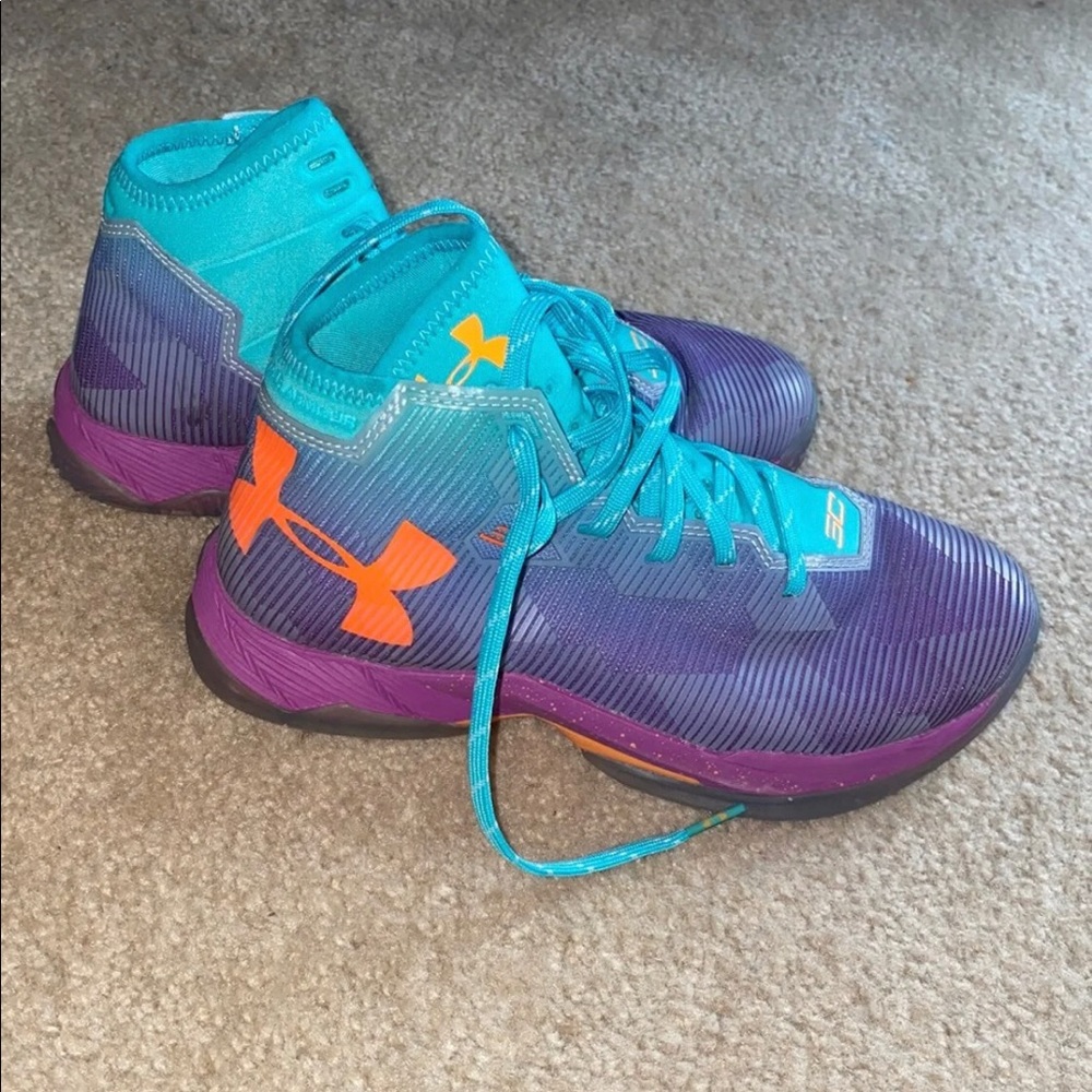 Rainbow Curry Under Amour Shoes